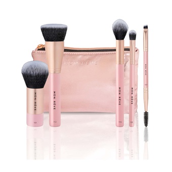 SET DE 5 BROCHAS PARA ROSTRO Y OJOS