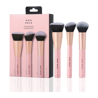 SET DE 3 BROCHAS PARA ROSTRO