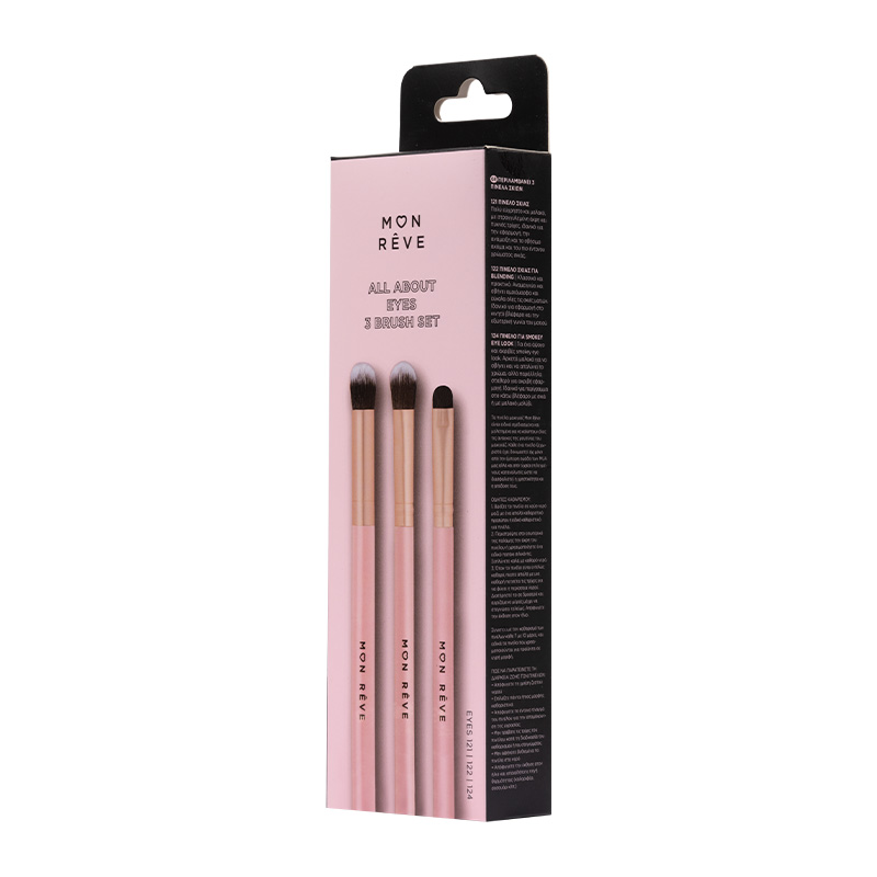SET DE 3 BROCHAS PARA OJOS