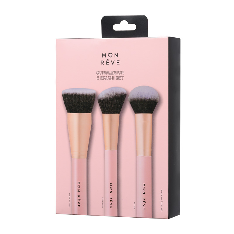 SET DE 3 BROCHAS PARA ROSTRO
